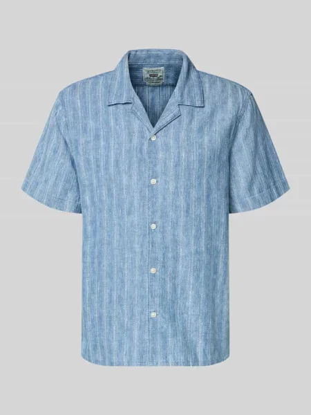 Koszula casualowa o kroju regular fit z czystej bawełny model SUNSET CAMP' Levi's niebieska