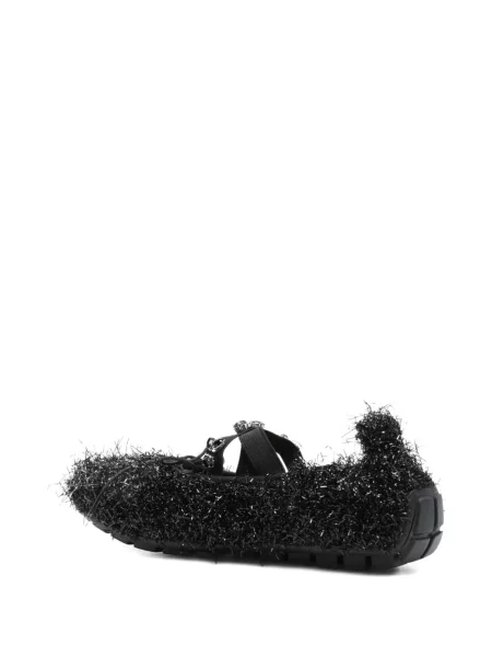 Balerini Simone Rocha cu volane negru