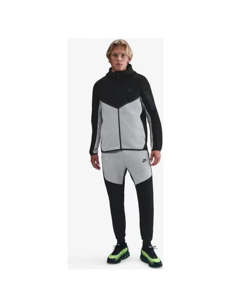 Długie spodnie Nike Tech Fleece szary S czarny