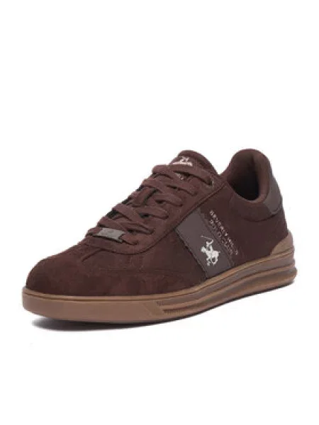 Sneakersy Beverly Hills Polo Club hnědé