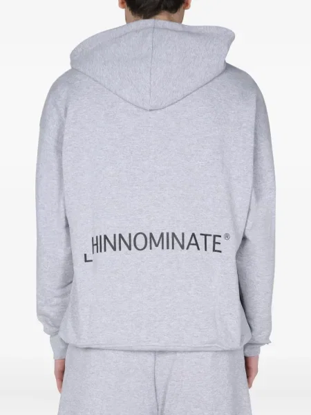Mikina s kapucňou Hinnominate sivá