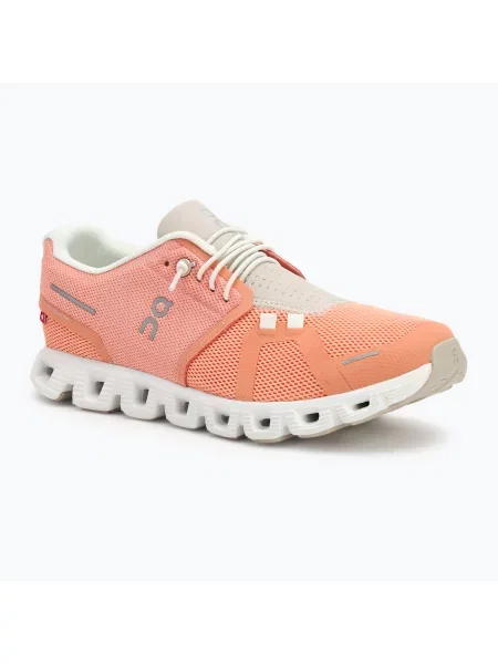 Дамски обувки за бягане On Cloud 5 flamingo pearl оранжево