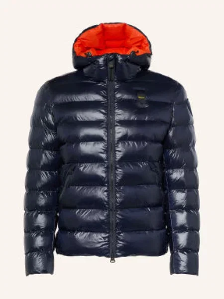 Blauer Prošívaná Bunda Adams modrá