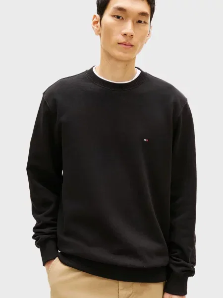 Махровий світшот Tommy Hilfiger чорний