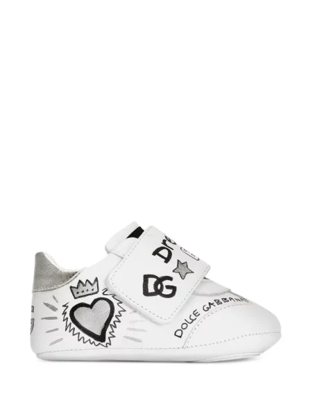 Sneakersy dziecięce Dolce And Gabbana białe