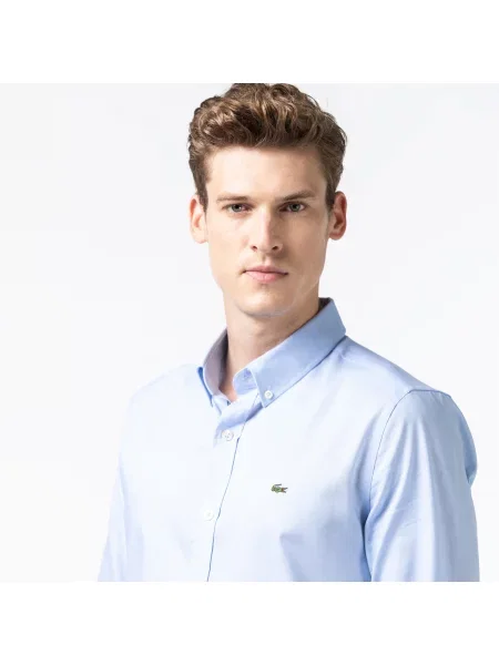 Рубашка Lacoste синяя
