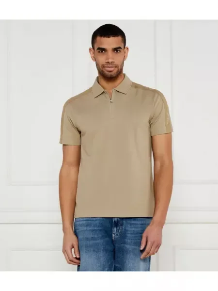 Calvin Klein Jeans Tenisz póló bézs