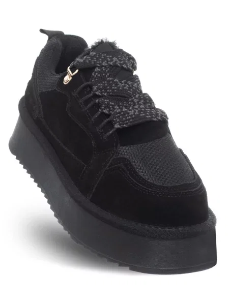 Tenisice s vezicama Solo Soprani Couture s vezicama crna