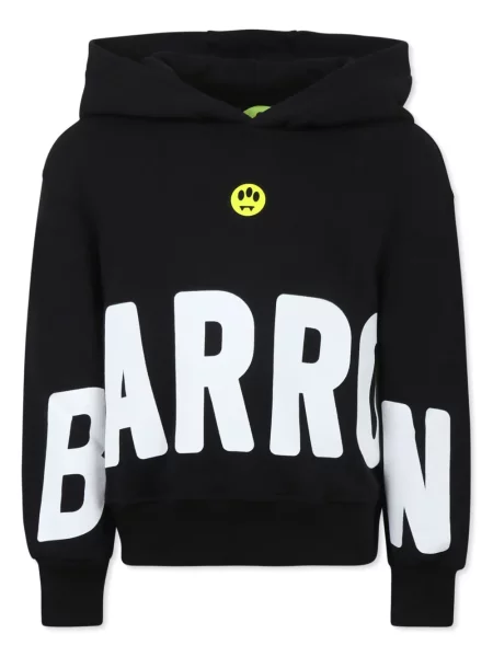 Bluza z kapturem dziecięca Barrow czarna