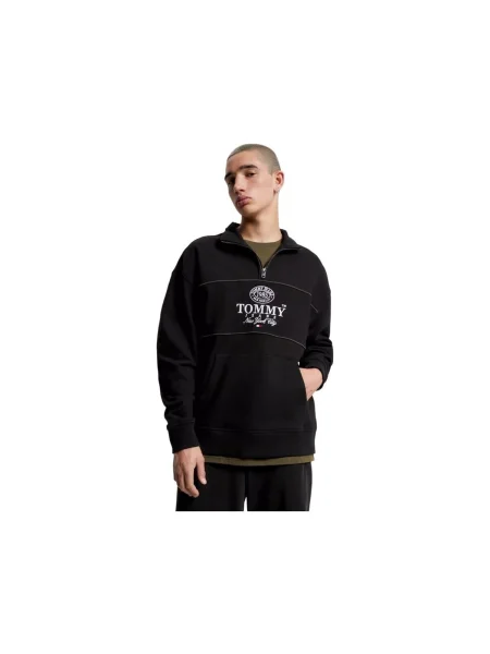 Mikina Tommy Hilfiger čierna