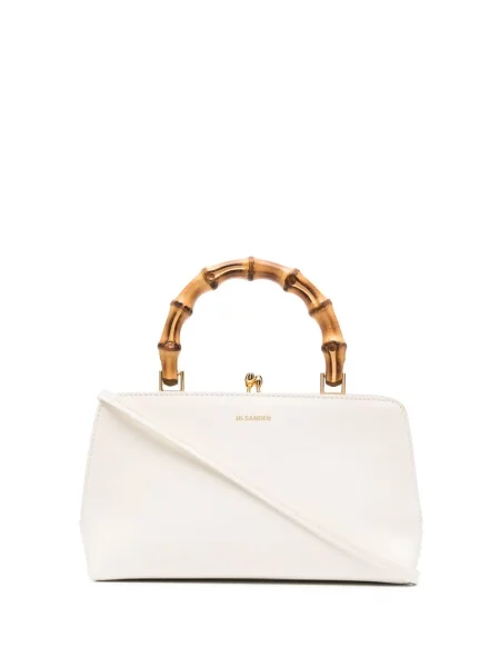 Geanta de piele Jil Sander din piele