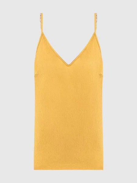 Топ з кристалами Max Mara жовтий