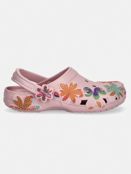 Сабо Crocs розовые