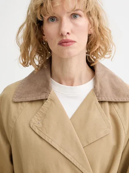 Levi's шлифер BREE CLASSIC LONG TRENCH бежово