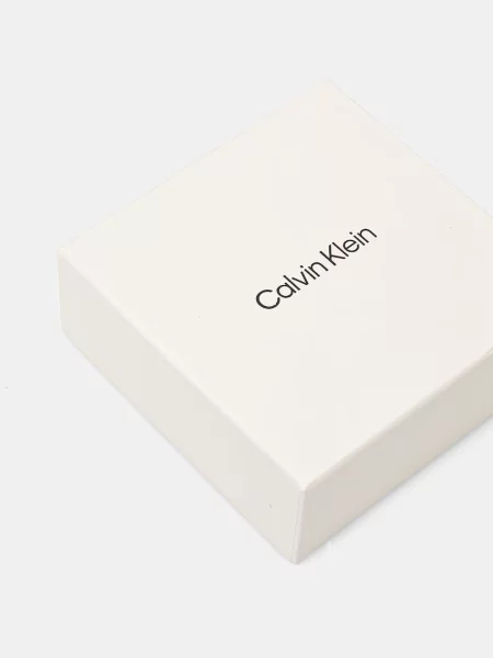Calvin Klein pasek skórzany brązowy