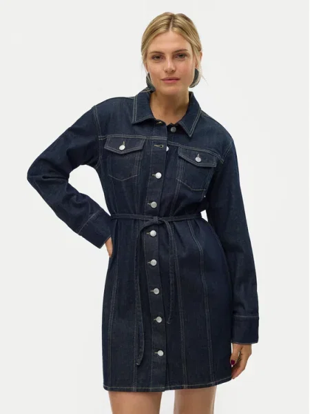 Vero Moda Rochie de blugi Oda Bleumarin