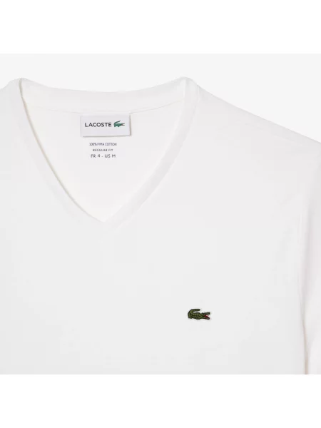 Футболка Lacoste біла