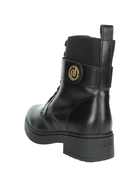 Liu Jo De piele botine NEW NANCY ECO negru