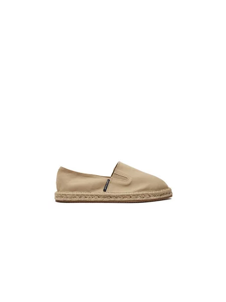 JACK & JONES Espadrilky REGENT šedobéžová béžové