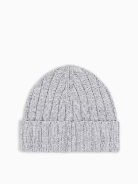 Шапка Emporio Armani серая