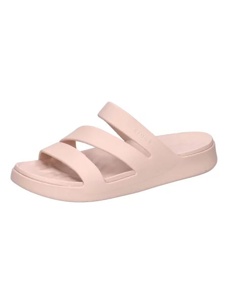 Klapki Crocs Getaway Strappy Z Klapkami różowe