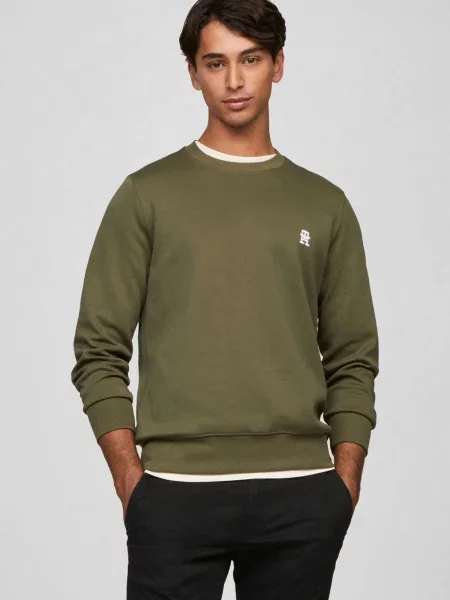 Свитшот Tommy Hilfiger зеленый