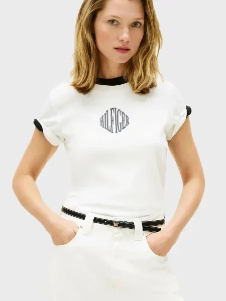 Футболка Tommy Hilfiger біла
