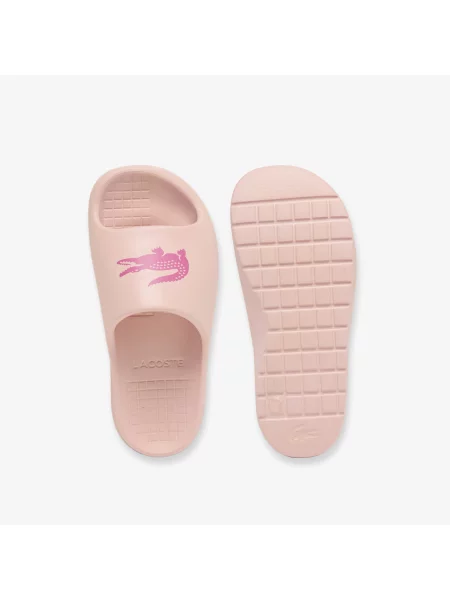 Lacoste Klapki Serve Slide różowe
