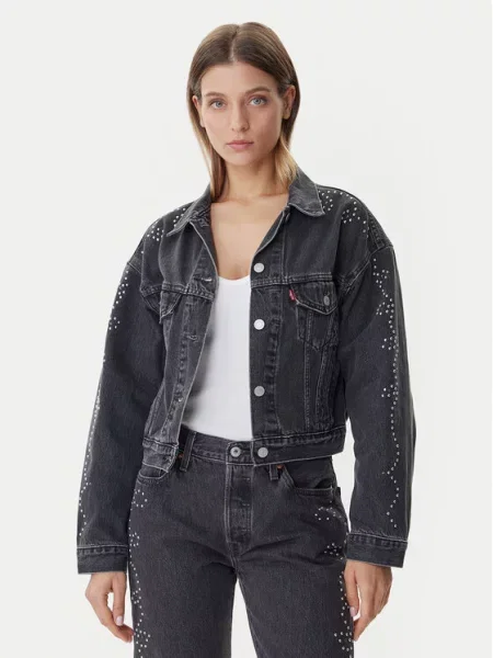 Levi's® Kurtka jeansowa Trucker czarny
