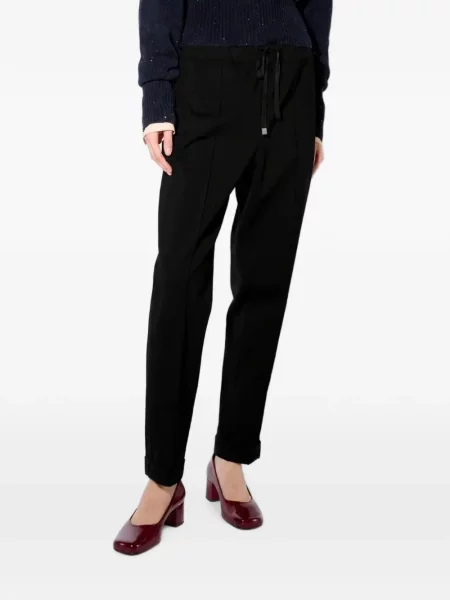 Pantaloni Liviana Conti cu cordon negru