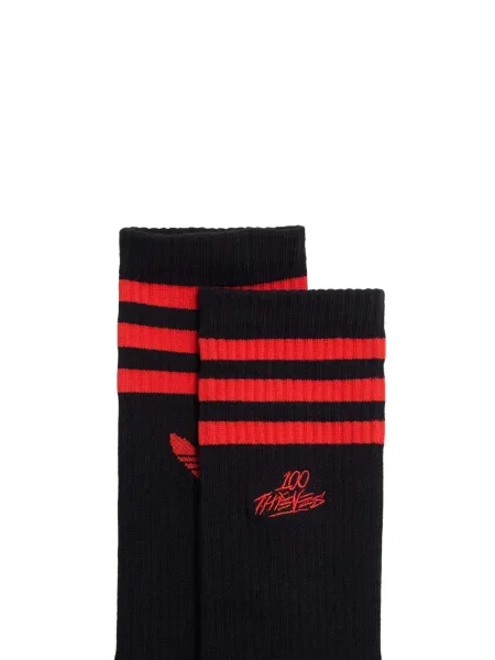 Șosete Adidas cu dungi negru