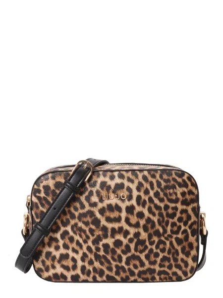 Geantă Liu Jo cu model leopard maro