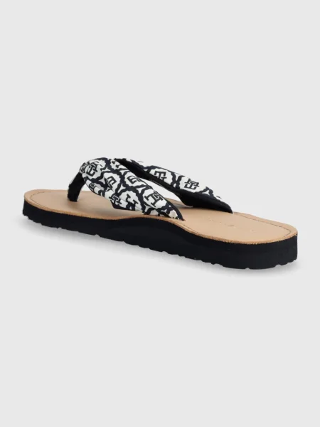 Olcsóbban. Női flip-flop papucs Tommy Hilfiger Emblem Elevated Beach Sandal space blue. Méret: 37 EU kék