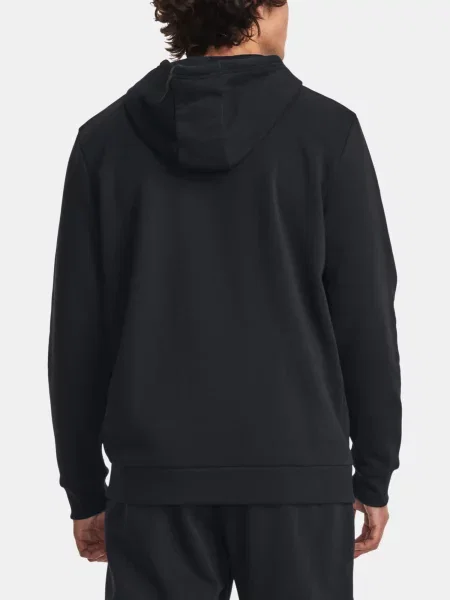 Hoodie Under Armour iz flisa črna