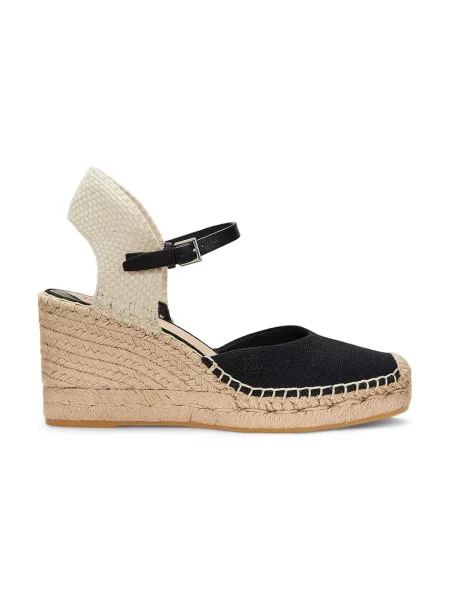 Espadrilky Lauren Ralph Lauren čierna