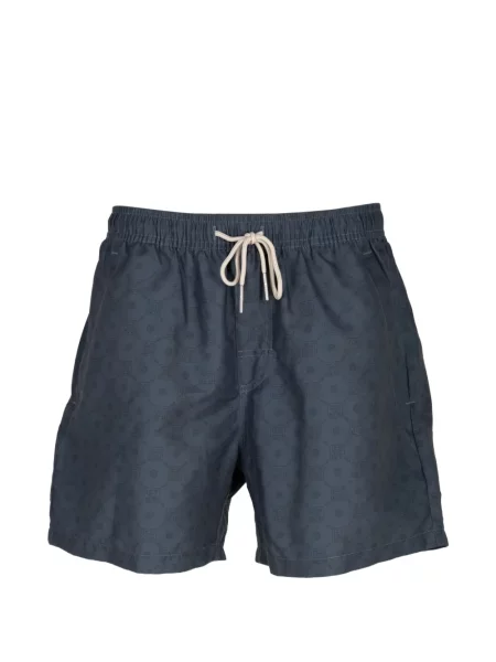 Slip de baie Oas Company cu imagine cu imprimeu geometric negru