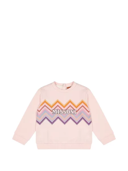 Bluza dziecięca Missoni różowa