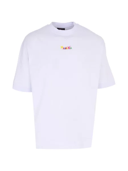 Тениска с графичен дизайн Mauna Kea с принт бяло