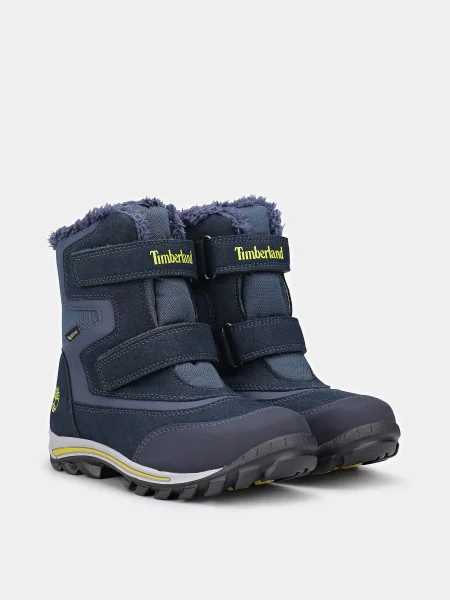 Детские ботинки Timberland синие