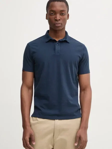 Superdry polo granatowa