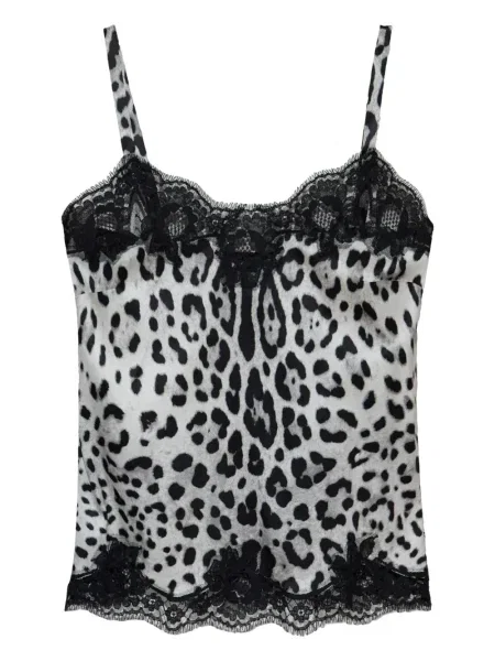 Maiou Dolce & Gabbana cu imagine cu model leopard negru