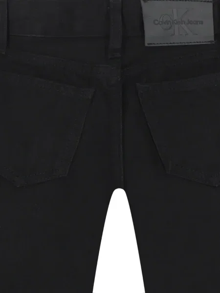 Dětské džíny Calvin Klein černé