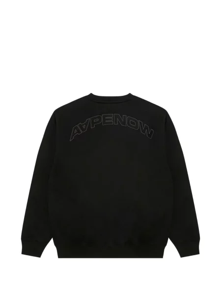 Pulover Aape By A Bathing Ape cu autograf negru