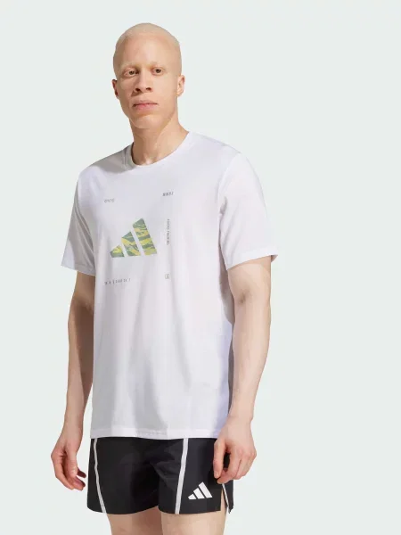 Спортивная футболка Adidas белая