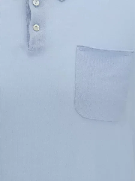Scurt tricou polo Aragona albastru