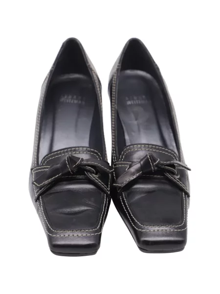 Pantofi cu toc Stuart Weitzman cu funde negru