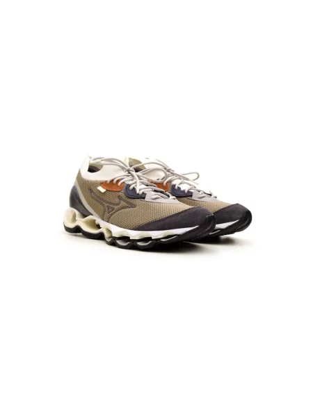 Lniane sneakersy Mizuno
