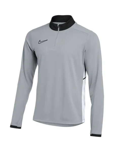 NIKE Hanorac sport Academy gri / negru alb