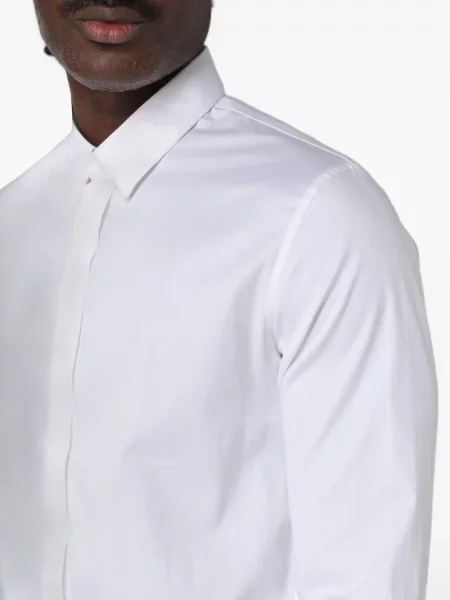 Lung cămașă Armani Exchange alb