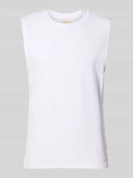 Koszulka Jack & Jones z nadrukiem z okrągłym dekoltem biała